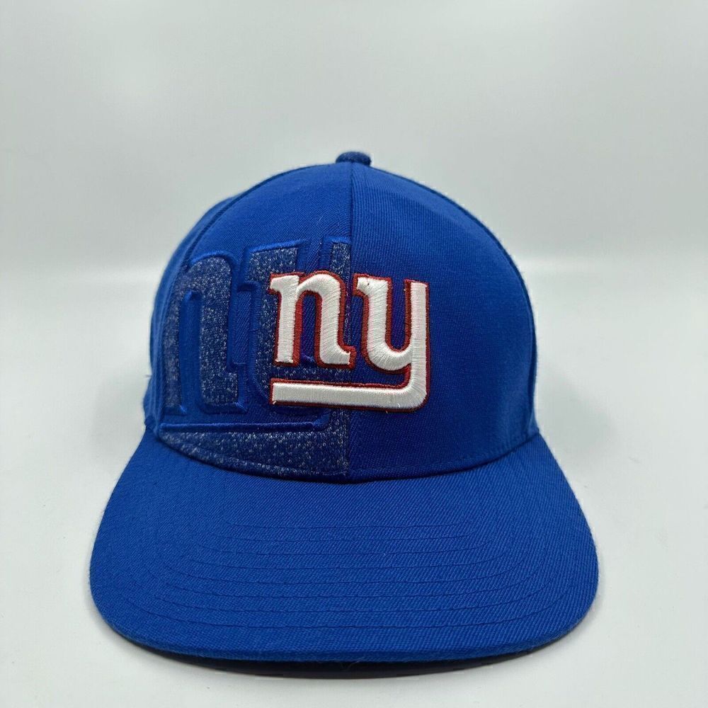 New York Giants Hat NFL Reebok On Field Adjustable Blue NY Logo Cap Football